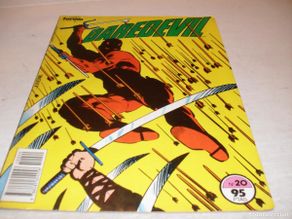 Comics : DAREDEVIL Nº20,(DE 40)MUERTE NEGRA.FORUM,1983.LA 1ªCOLECCION DE FORUM.